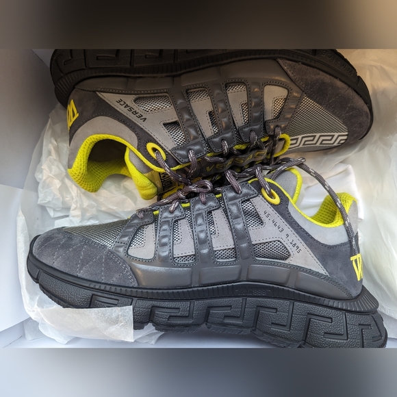 VERSACE TRIGRECA FOSSIL GREY PEWTER Size - Picture 4 of 10